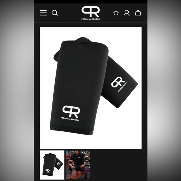 Personal Record Premium Knee Sleeves - Picture 2 of 3